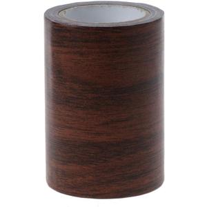 DRINK 3" X15' Realistic Woodgrain Repair Tape Patch Wood Textured Furniture Adhesive Masking Tape