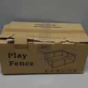 Hiaksedt Baby Playpen 50x50 Inch, Play Pens for Babies and Toddlers Baby Fence Play Yards for Indoor & Outdoor with Breathable Mesh Anti-Fall Playpen