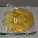 Juvale Round Gold Lace Paper Charger Plates - 12-Inch, Gold, Pack of 60 - Table & Disposable Round Paper Placemats - Doilies for Tables & Party Decor