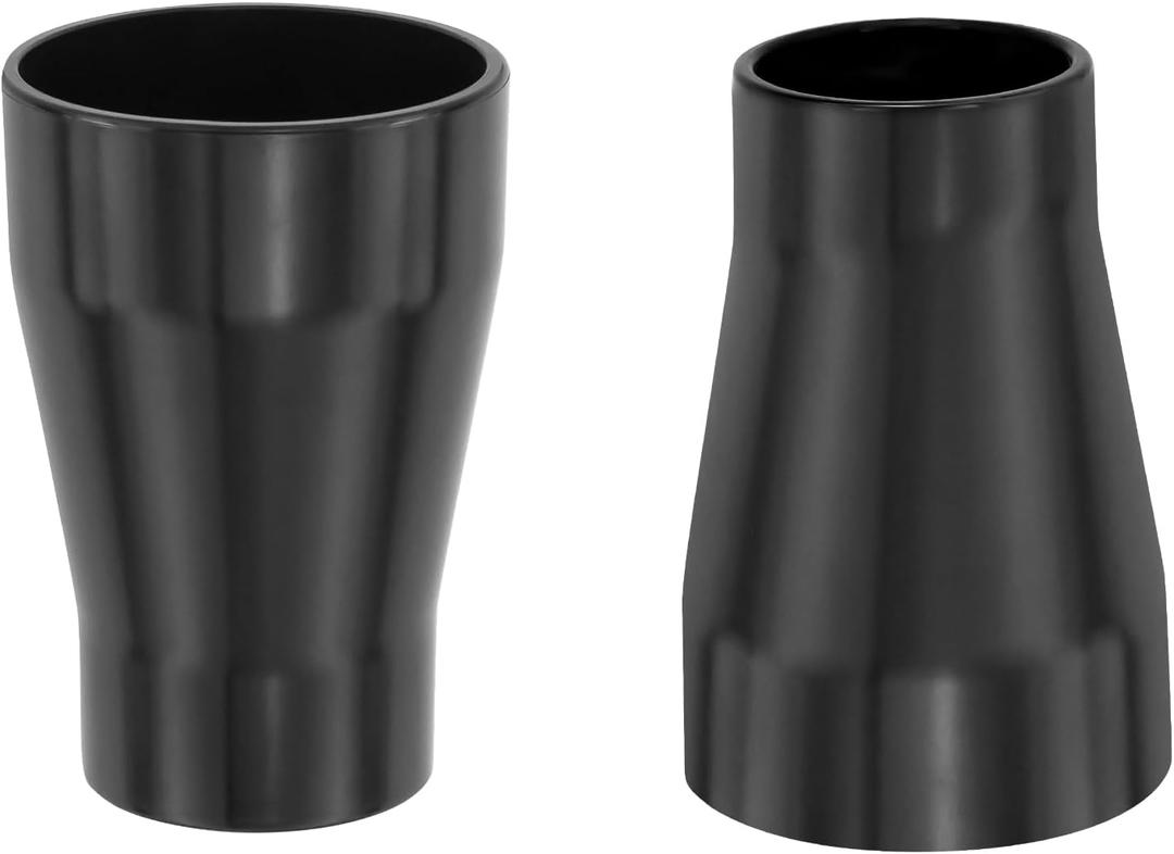 2pc Table Saw Vacuum Adapter Dust Collection Fit for DWE7491 table saws and DXV10P workshop hoovers and connecting 2 1/2 "table saw outlet to 1 7/8" Shop Vac Hose, for the most table saws