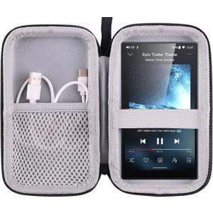 Hard EVA Carrying Storage Case Compatible with HiBy R4/R5 Gen 2/R6 gen3/ FiiO M21 /JM21 Portable Music Player MP3 Walkman Protective Travel Storage Box