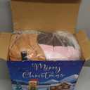 8 FT Christmas Inflatable Gingerbread Man in Hot Cocoa Mug Outdoor Decorations with 6 LED Lights Holiday Yard Decoration Christmas Blow Up Decor Large Sets for Garden Lawn Xmas Party