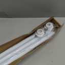 Tension Curtain Rod 31 to 75 Inch Spring Tension Rod for Windows Adjustable Curtain Rod No Drilling Expandable Pressure Curtain Rod Tension Rods for Window,Bathroom,Kitchen,Doorway
