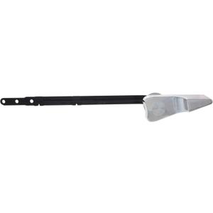 Jones Stephens Chrome Plated Tank Trip Lever with Plastic Cut-to-Length Arm, Plastic Spud and Nut