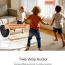 2 x VSTARCAM 2K Indoor Security Camera, 3MP Pet Camera with Phone App, 360 Pan/Tilt Dog Camera for Home Security, AI Human Detection, Color Night Vision, 2-Way Audio, Support 256GB SD Card, 2.4G WiFi