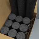 2 Pack Under Door Draft Stopper - Bottom Door Gap Filler & Seal - Fits 30 to 36 Door, Block Cold Air, Noise, Sound, Wind, Bugs, Easy to Install, Double Side Block, No Adhesive, Brown