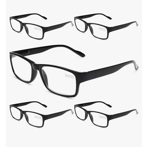 Gaoye Professional Reading Glasses for All Day - Computer Readers with Blue Light Protection - Value Pack, +1.5