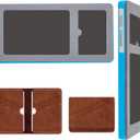 SUPERDANT Card Holder Leather Cutting Die Bifold Wallet Embossing Wooden Cutting Die Fabric Giftcard Holder Mold Cuts for DIY Leather Craft Card Making Scrapbooking Handmade Gift (Bifold 2 Slots)