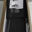 Narrow Side Table, 3-Tier Night Stand with Storage Bag, Skinny Nightstand for Small Spaces, Wooden Bedside Table for Living Room, Bedroom, Rustic Brown