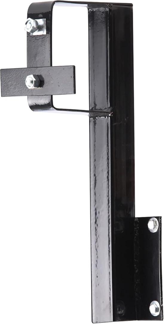 Stromberg Carlson TR-1 Rigid Spare Tire Carrier for for 4" Square Bumpers  Heavy Duty Trailer Spare Tire Mount, Fits 15" & 16" Wheels, Durable Trailer Tire Carrier for Trailers - Black