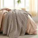 Bedsure Quilts King Size - Lightweight Bedspreads King Size with Basket Weave Pattern, Soft Quilt Bedding Set, Taupe Comforter Set Coverlet for All Seasons with 2 Pillow Shams (106" x 96") | Skin-Friendly Soft, All-Season Comfort, Breathable, Lightweight, Machine Washable