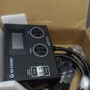 Smart NEMA Socket Splitter 240V for EVs, Auto Power Switch for Level 2 Dual Electric Vehicle (EV) Charging, 3-Color LED Ring, 3.4" LCD Display, No Rewiring Needed, ETL Certified (40 Amp, NEMA 14-50)