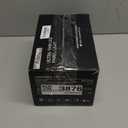 Adetu 4 inch Square Led Recessed Lighting Black,5CCT Ultra Thin Square Led Ceiling Light with Junction Box, 2700K/3000K/3500K/4000K/5000K Selectable,Dimmable,ETL and Energy Star Certified (Black - 6 Pack)