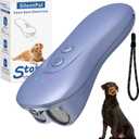 Dog Bark Deterrent Device,Anti-Barking Device,Up to 15Ft Long Range & Rechargeable Bark Control,Stop Barking Dog Devices,Safe for Dogs Training,Indoor & Outdoor（Purple）