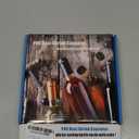 PVC Heat Shrink Capsules 120 Count Matte Black Wine Shrink Wrap Sleeves Caps Clear Bottle Corks Capsules for Professional, Wine Making Cellars and Home Use