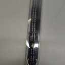 azuza Reflective Dog Collar, Soft Neoprene Padded Pet Collar with ID Tag Ring, Adjustable for Puppy and Small Dogs, Black, XS