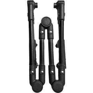 Folding Wagon Push Handle Trolley Handle Foldable Removable Beach Cart Accessories Easy to Install Replace Part Push Pull Bar, Black