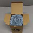 Kevin Textile Throw Pillow Covers Soft Corduroy Decorative Set of 2 Boho Striped Pillow Covers Pillowcases Farmhouse Home Decor for Couch Bed Sofa Living Room 18x18 Inch Blue Grey