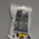 720 Pcs M3 Hex Socket Cap Bolts Screws Assortment Kit, Pan & Flat Head Hex Button Head Screws Assorted, Black Alloy Steel, M3x(4mm/6mm/8mm/10mm/12mm) (Black)