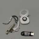 Smart Ring for Women Men, Health Tracker with Heart Rate/Blood Oxygen/Blood Pressure/Sleep Monitoring/Step Counting, IP68 Waterproof Fitness Ring (Black, 9#)