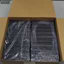 Framendino, 20 Pack Black 3D Floating Frame Display Case Challenge Coin 4.3x4.3x0.8 Holder Stands Jewelry Storage Box for AA Medallion Shells Gems