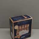 Conair Double Ceramic Hot Rollers for Long, Medium, and All Hair - Hair Curler - Hair Roller Clips Included - 1/2 inch, 3/4 inch, and 1 inch Rollers (20 Piece Set, Tan)