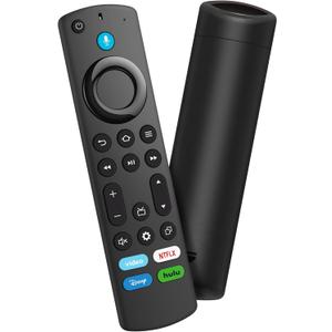 Replacement Firestick Remote Control for All Fire Smart TV Stick 4K/4K Max/Stick Lite/TV Cube/HD, for Insignia/Pioneer Smart TVs with Voice Controller