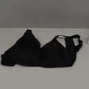 Wireless Bras for Women No Underwire Full Coverage Push Up Bra Support Plus Size Bras for Older Women Bralettes (X-Large, Black)