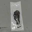 C&L Accessories Compatible with Fitbit Charge 6/5 Natural Gemstone Beaded Handmade Adjustable Bracelet Replacement Band for Women (Indian Agate)