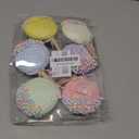 Christmas Lollipop Ornaments 6pcs Pastel Color Candy Christmas Tree Hanging Ornaments Set for Xmas Tree Party Supplies