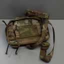 Tactical Chest Pack EDC Chest Bag 2L Utility Molle Chest Rig Pouch with CCW Compartment Adjustable Strap Outdoor (Multicam)