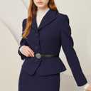 3 x Relang Women's Belts with Gold Buckle, Fashion Waist Band, Elegant Ladies' Belt, Gift for Women (26-27 (Pant 1-5), Ancient Silver Seven-petal Flower)