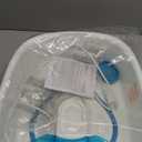 Homedics Bubble Mate Foot Spa, Toe Touch Controlled Foot Bath with Invigorating Bubbles and Splash Proof, Raised Massage Nodes and Removable Pumice Stone