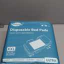 MILDPLUS Disposable Bed Pads with Adhesive Strips 36''X36'' 30 Count Chucks Disposable Underpads Extra Large Thicker Incontinence Pads for Unisex Adult, Senior, Kids and Pet