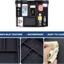 Center Console Organizer Tray for Cadillac Escalade 2015 2016 2017 2018 2019, Insert Armrest Storage Box Secondary Tray Accessories ABS Material
