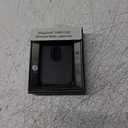 Magnetic Wallet for Smartphones, Holds 2 Cards, Leather Credit ID Card Holder, Compatible with Most Phones (Black)