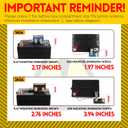 Remote Battery Disconnect Switch 12V 240A with Led Voltage Display, Ultra-Low Standby Current (0.001A), Anti Theft and Battery Drain, Battery Kill Switch for Car, RV, ATV, Truck, Tractor, Boat