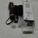 slopehill Mini Dual Voltage Hair Dryer Brush, 1000 Watts Travel Hot Air Brush with European Plug, Ionic Hair Dryer and Styler for Women for Home & Salon, Oval Barrel 2 Heat & 2 Speed Settings