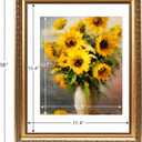 JCJMY 12x16 Vintage Picture Frame with 11x14 Mat, Elegant Retro 12 by 16 Photo Frame with Shatter-Resistant Plexiglass for Wall, Gallery Decor & Gift, Gold, 1 Pack