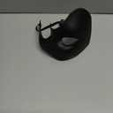 Hoshin Masquerade Mask, Half-Face Mardi Gras Decorations Venetian Masks for Mens (Black)