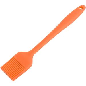 uxcell Silicone Home Kitchenware Cooking Tool Baster Turkey Barbecue Pastry Brush Orange