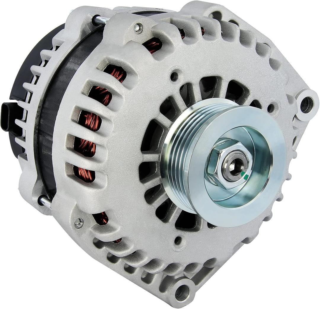 160 Amp New Alternator Replacement for 07-14 Cadillac Escalade 6.0 6.2L, 07-13 Chevy Silverado 1500 4.3 4.8 5.3L, 07-14 Tahoe 5.3L,07-13 GMC Sierra 1500 4.3 4.8 5.3L,07-14 Yukon 6.2L ADR0369 400-12253