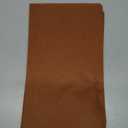 Jtnohx Stiff Felt Sheets, 32 Pcs Felt Fabric, 7"11.3" Color Felt for Crafts, Craft Felt Square for for Sewing Embroidery Handwork and Festivals Party (Brown)