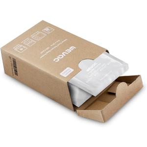 Wevac 6 x 10 200 Count Food Vacuum Sealer Bags Keeper, PreCut Pint, Ideal for Food Saver, BPA Free, Commercial Grade, Great for storage, meal prep and Sous Vide