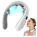 Neck Massager with Heat, Electric Pulse Neck Massager for Pain Relief, Wireless Neckology Intelligent Massager for Women