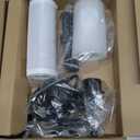 Floor Lamp with Linen Shade, Dimmable Tall Standing Lamp with Remote Control & 3 Color Temperatures, Modern Corner Floor Lamps for Living Room Bedroom Office, 9W LED Bulb Included (Beige)