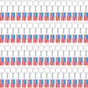 Nosiny 100 Pcs American Flag Keychains USA Flag Key Chains Patriotic Party Favor 4th of July Accessories for Kids Adults Veterans Day Gifts Independence Memorial Day Souvenir