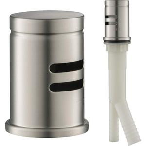 KRAUS Dishwasher Air Gap in Spot Free All-Brite Stainless Steel, KAG-1SFS (Flat Top)