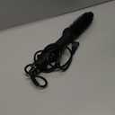 Ukliss 1.5 Inch Thermal Brush, Negative Ion Ceramic Hair Styler, 9 Temp Settings & Dual Voltage for Frizz-Free Shine, Damage Protection for Medium-Long Hair (Black) (Black)