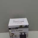 SIMPLETASTE Milk Frother, 4-in-1 Electric Milk Steamer, Automatic Warm and Cold Foam Maker and Milk Warmer for Latte, Cappuccinos, Macchiato (Blue)